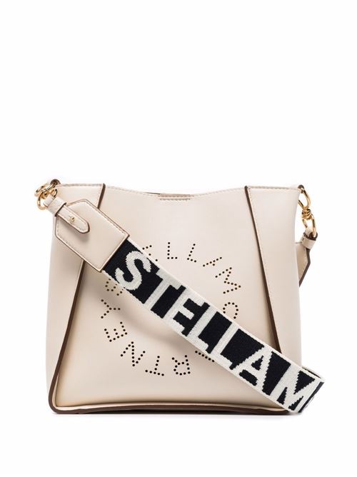 Borsa a spalla con logo traforato STELLA MC CARTNEY | 700073W85429000
